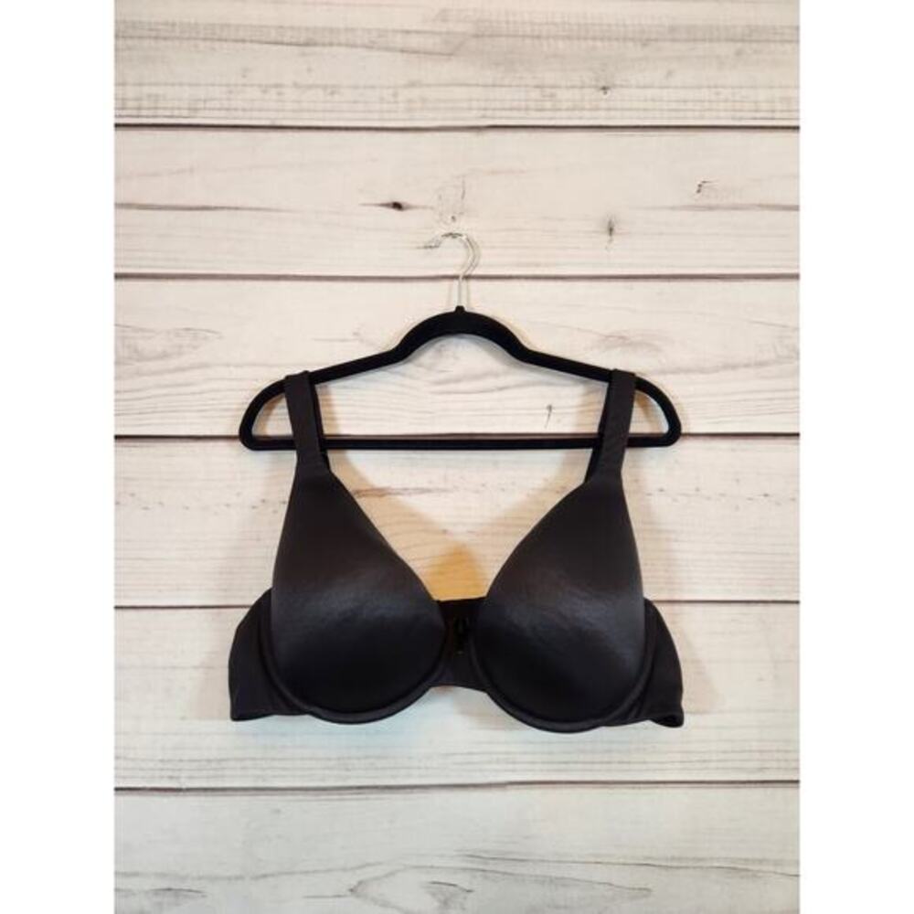Cacique Womens Black Stretch Intuition Full Coverage Bra‎ Size 44C